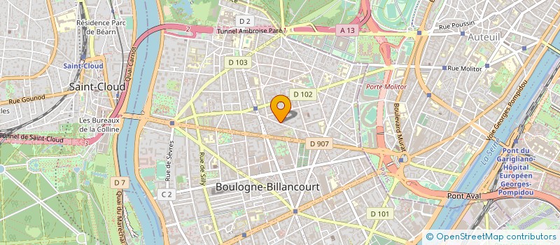 localisation de l'entreprise FAMILLE ADOPTIVE FRANCAISE à BOULOGNE-BILLANCOURT