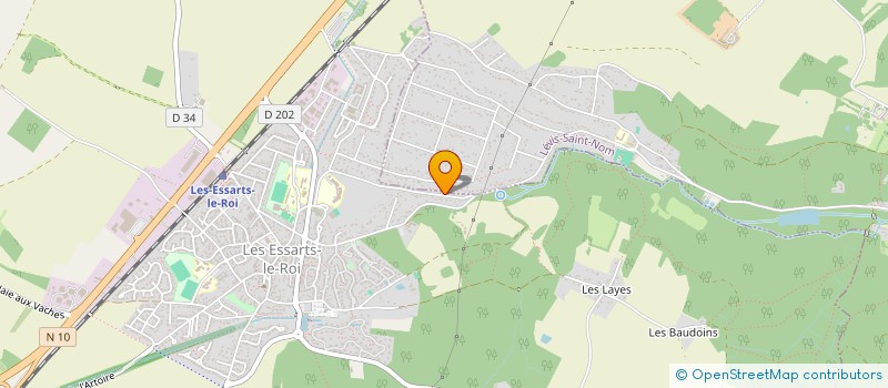 localisation de l'entreprise FAMILLE ALAIN COULON IMMOB LOCATIF  CHAMPS-SUR-MARNE