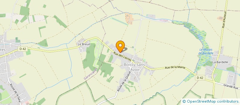 localisation de l'entreprise FAMILLE ANBARI BILAL BONNET  BOISSY-SANS-AVOIR