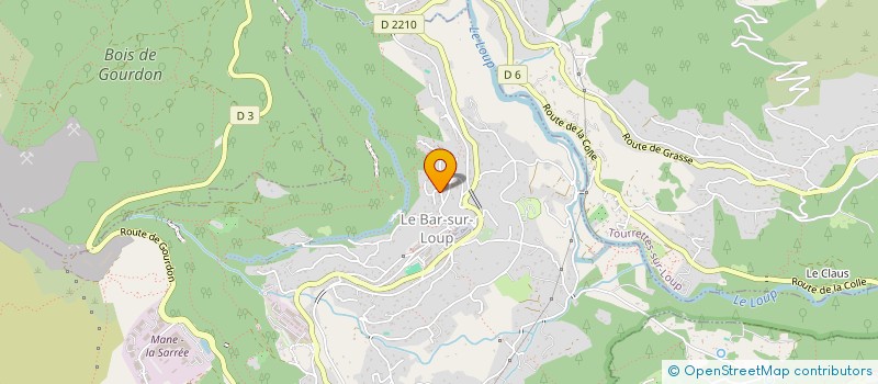 localisation de l'entreprise FAMILLE ARIAS à LE BAR-SUR-LOUP