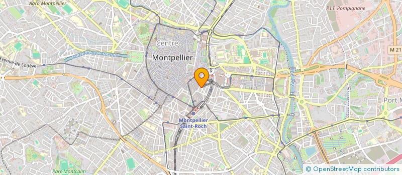 localisation de l'entreprise FAMILLE AU GRAND COEUR  MONTPELLIER