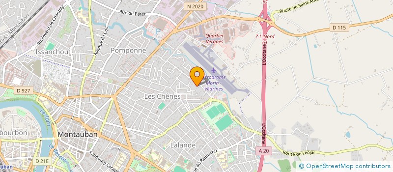 localisation de l'entreprise FAMILLE AUTREMENT  MONTAUBAN