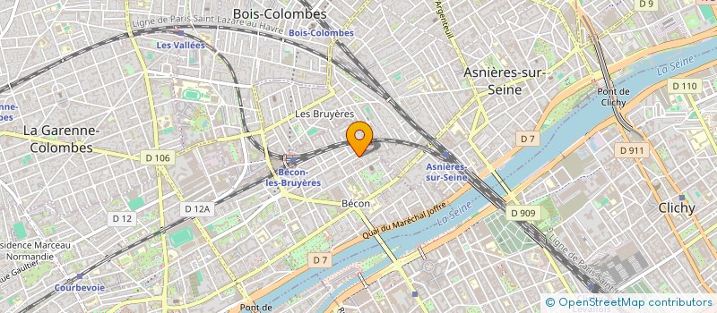 localisation de l'entreprise FAMILLE BARDOT à COURBEVOIE