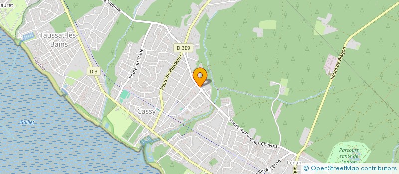 localisation de l'entreprise FAMILLE BELLIARD  LANTON