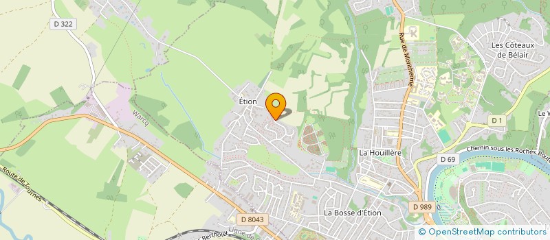 localisation de l'entreprise FAMILLE BLANCHARD  CESTAS