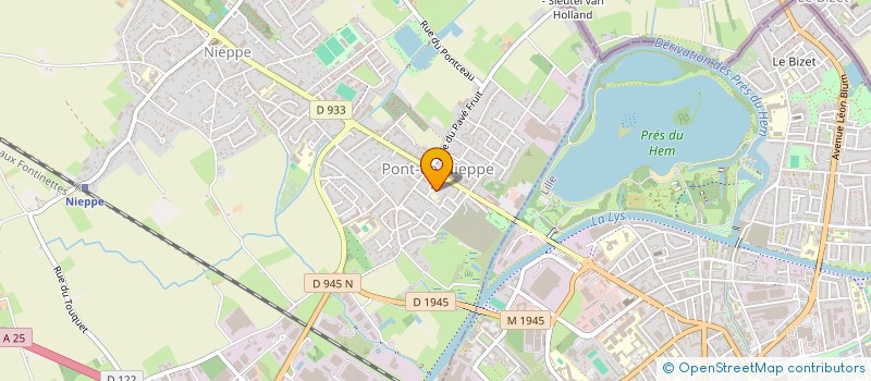 localisation de l'entreprise FAMILLE BORDINO MGJO  NIEPPE