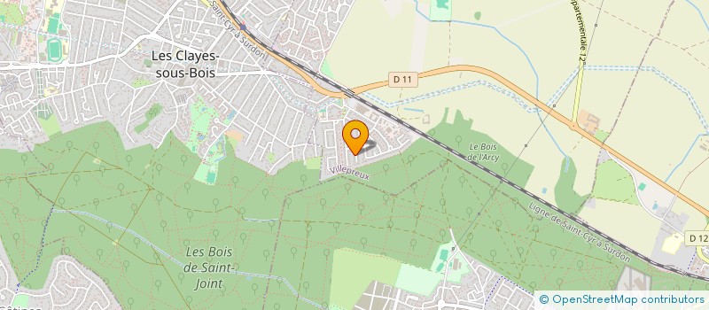 localisation de l'entreprise FAMILLE BOTHERON  VILLEPREUX