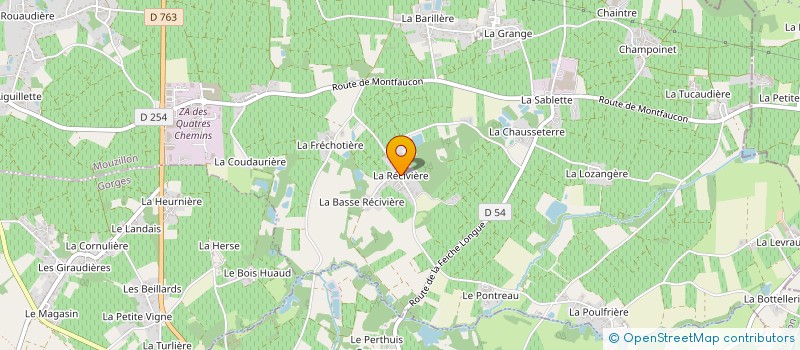 localisation de l'entreprise FAMILLE BOUIN à MOUZILLON