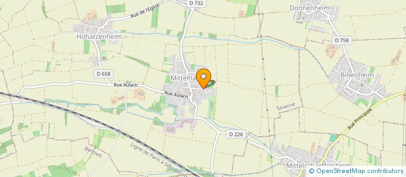 localisation de l'entreprise FAMILLE BOURGEOIS  WINGERSHEIM LES QUATRE BANS