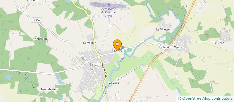 localisation de l'entreprise FAMILLE BOURNE  LOYAT