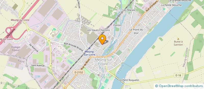 localisation de l'entreprise FAMILLE BOUVARD  MEUNG-SUR-LOIRE