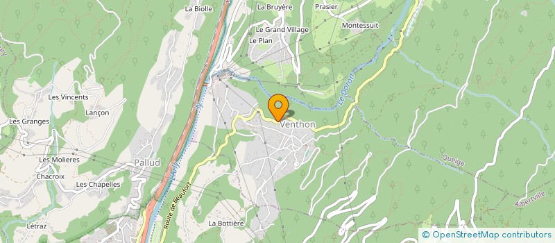 localisation de l'entreprise FAMILLE BOUVIER  GRIGNON