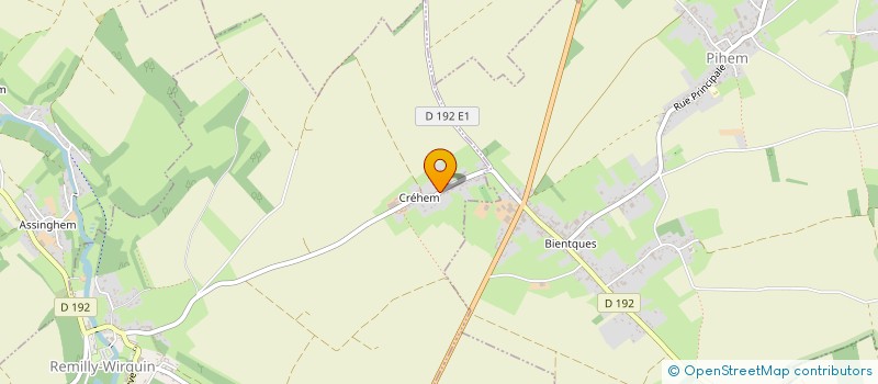 localisation de l'entreprise FAMILLE BREHON-LALLEMANT  REMILLY-WIRQUIN