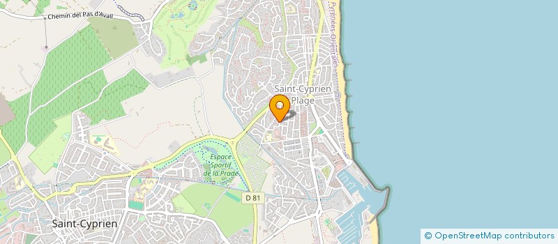 localisation de l'entreprise FAMILLE BREMOND ST CYPRIEN  SAINT-CYPRIEN