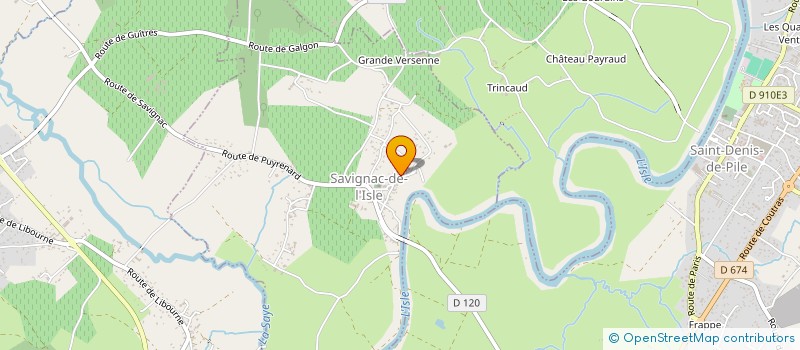 localisation de l'entreprise FAMILLE BRIANT  LALANDE-DE-POMEROL