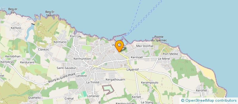 localisation de l'entreprise FAMILLE BROWN/BLICK  GROIX