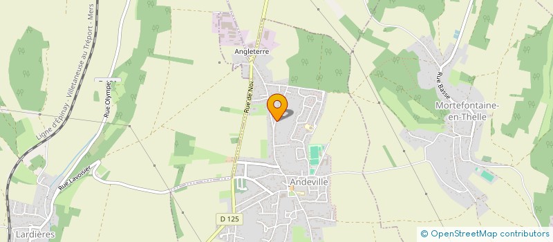 localisation de l'entreprise FAMILLE BRUNEL  ANDEVILLE