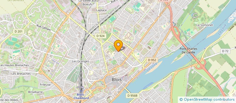 localisation de l'entreprise FAMILLE CALONNE  BLOIS