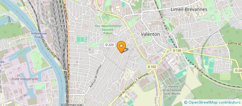 localisation de l'entreprise FAMILLE CAM à VALENTON