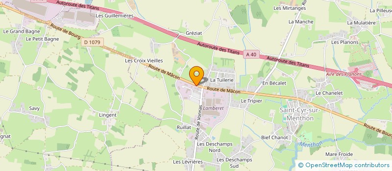 localisation de l'entreprise FAMILLE CARRIAS à CHARNAY-LES-MACON