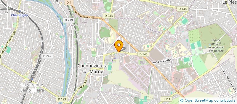 localisation de l'entreprise FAMILLE CHEN à CHENNEVIERES-SUR-MARNE