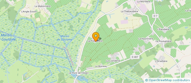 localisation de l'entreprise FAMILLE COUILLAUD à LE LOROUX-BOTTEREAU