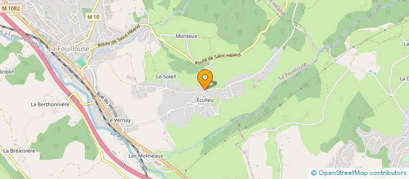 localisation de l'entreprise FAMILLE CROS  LA FOUILLOUSE