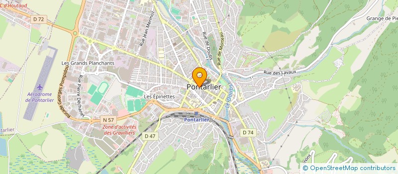 localisation de l'entreprise FAMILLE DAHER  PONTARLIER