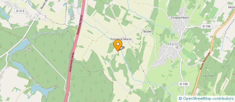 localisation de l'entreprise FAMILLE DANET TRIBUT  MANTRY