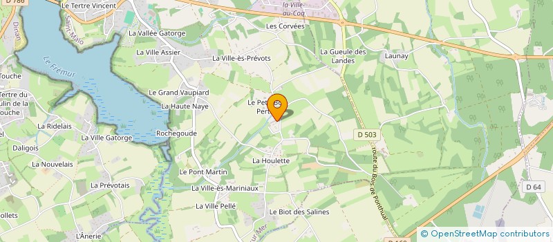 localisation de l'entreprise FAMILLE DAUMAS IMMOBILIER  SAINT-BRIAC-SUR-MER