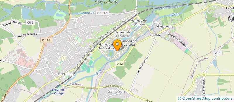 localisation de l'entreprise FAMILLE DEPIERRIS 4  BREUILLET