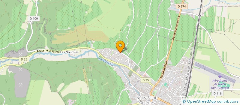 localisation de l'entreprise FAMILLE DESCHAMPS à NUITS-SAINT-GEORGES