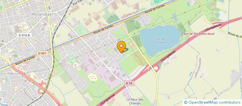 localisation de l'entreprise FAMILLE DEWITTE  TETEGHEM-COUDEKERQUE-VILLAGE