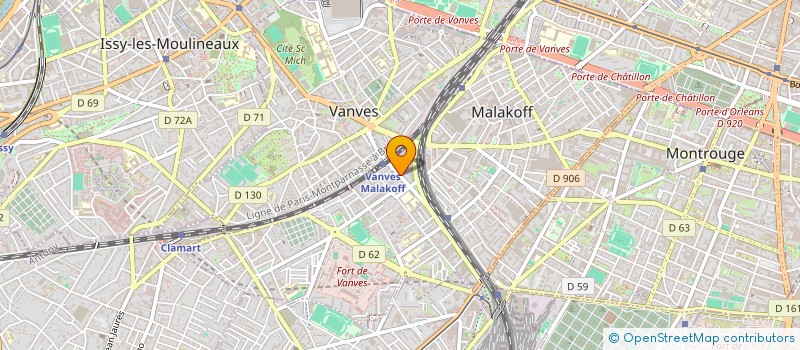 localisation de l'entreprise FAMILLE DI CERBO  MALAKOFF