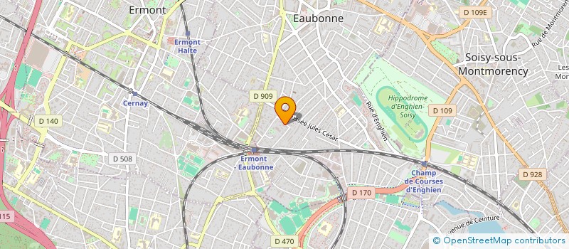 localisation de l'entreprise FAMILLE DIMOUAMOUA GROUP & CO à EAUBONNE