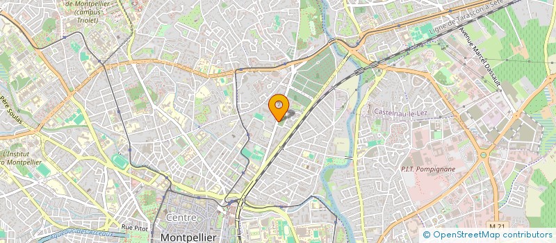 localisation de l'entreprise FAMILLE DIOCESAINE MONTPELLIERAINE à MONTPELLIER