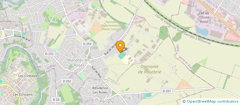 localisation de l'entreprise FAMILLE DJANI  MANDRES-LES-ROSES