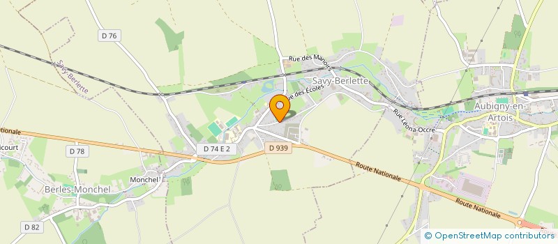 localisation de l'entreprise FAMILLE DOMINIQUE MARTIN  FREVIN-CAPELLE