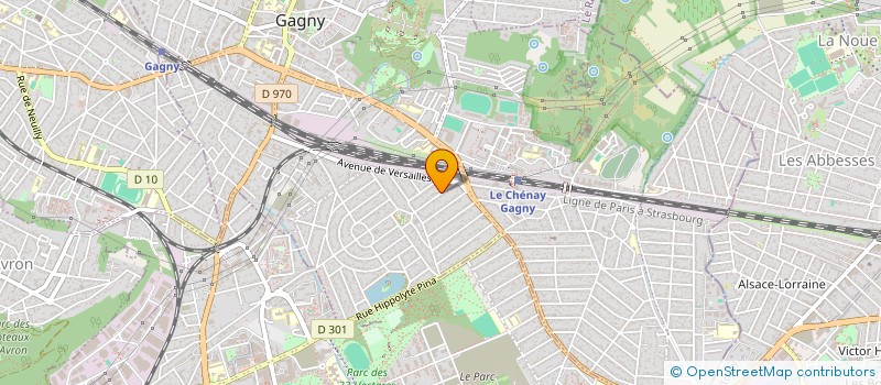 localisation de l'entreprise FAMILLE DONEYAN-RUEZ à GAGNY