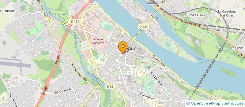 localisation de l'entreprise FAMILLE DOUILLARD  SAUMUR