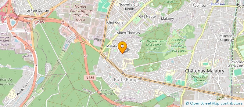 localisation de l'entreprise FAMILLE DOWLUT  CHATENAY-MALABRY