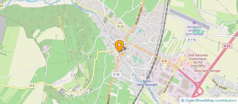 localisation de l'entreprise FAMILLE DUFOUR à NUITS-SAINT-GEORGES