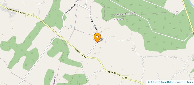 localisation de l'entreprise FAMILLE DUMECQ  POMAREZ