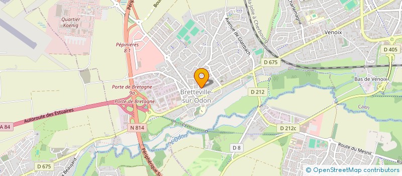 localisation de l'entreprise FAMILLE DUROS  BRETTEVILLE-SUR-ODON