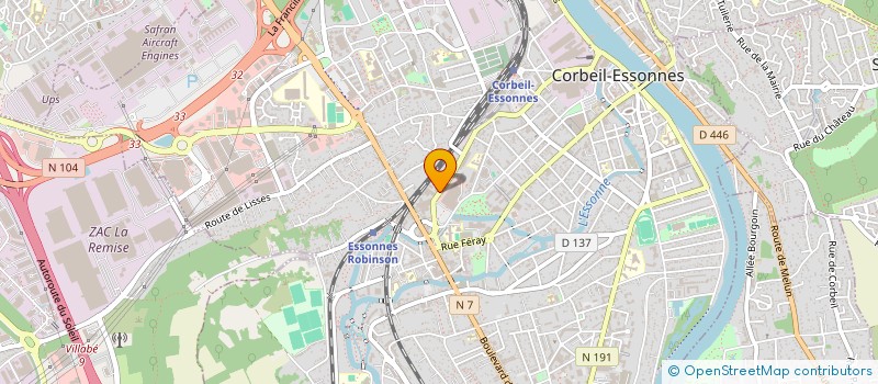 localisation de l'entreprise FAMILLE EL MEHDAOUI à CORBEIL-ESSONNES