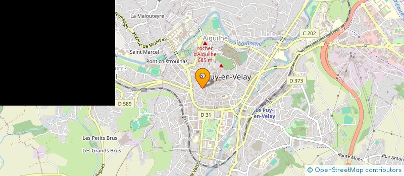 localisation de l'entreprise FAMILLE EN ACTION  LE PUY-EN-VELAY