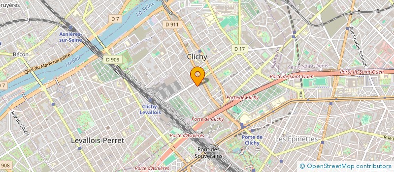 localisation de l'entreprise FAMILLE ET FRATERNITE à CLICHY