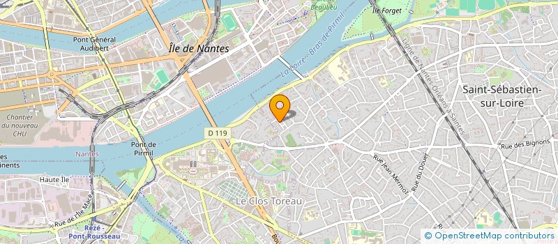 localisation de l'entreprise FAMILLE ETIENNE à SAINT-SEBASTIEN-SUR-LOIRE