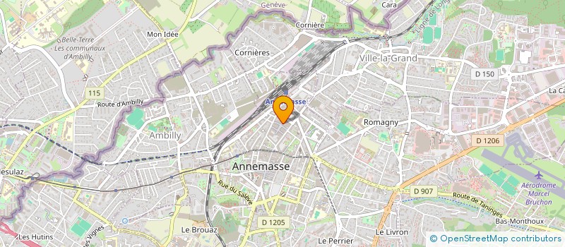 localisation de l'entreprise FAMILLE FALENTIN à ANNEMASSE