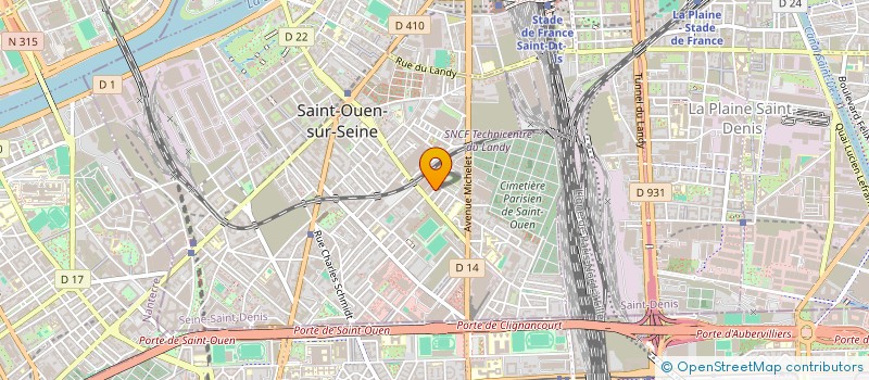 localisation de l'entreprise FAMILLE FATIHI à SAINT-OUEN-SUR-SEINE
